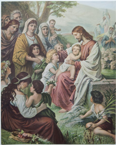 Jesus Blessing the Children Plockhorst